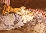 Abigail, A New Model by Sir William Russell Flint